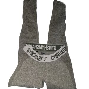 Gymshark Flex Low Rise Green Heathered Leggings S